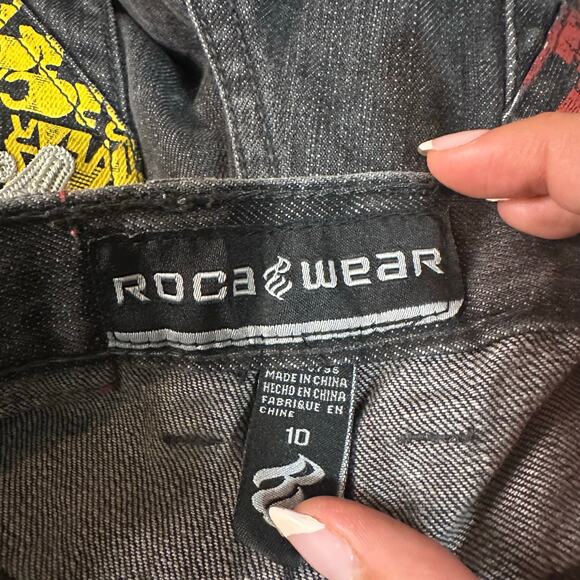 ROCAWEAR Men's Baggy Jeans Size 10 - Picture 3 of 9